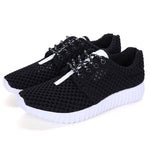 Hundunsnake Breathable White Sneakers Women